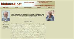 Desktop Screenshot of hlubucek.net