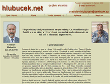 Tablet Screenshot of hlubucek.net